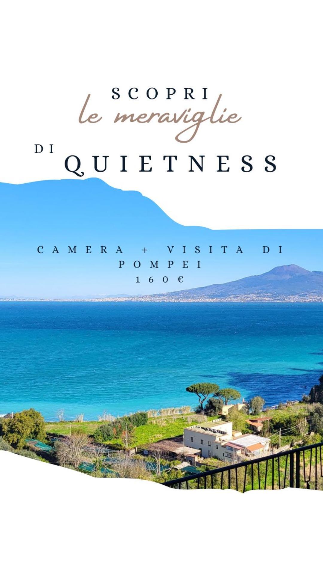 Quietness Bed and Breakfast Vico Equense Exteriör bild